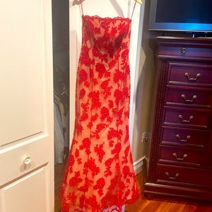 Cache dress size 10. Beautiful dress with Swarovski crystals.